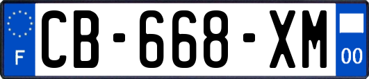 CB-668-XM