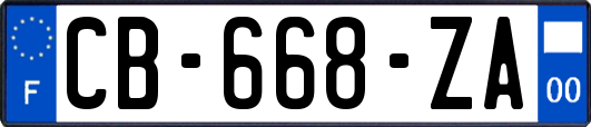 CB-668-ZA