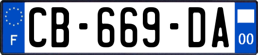 CB-669-DA