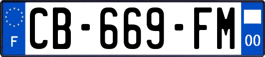 CB-669-FM