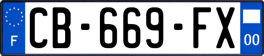 CB-669-FX