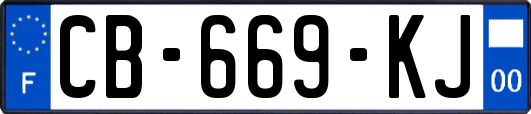 CB-669-KJ
