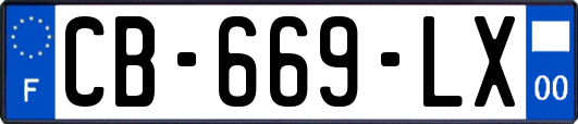 CB-669-LX