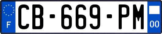 CB-669-PM