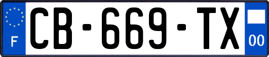 CB-669-TX