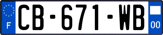 CB-671-WB