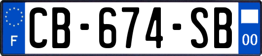 CB-674-SB