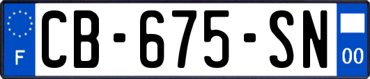 CB-675-SN