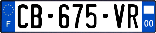 CB-675-VR
