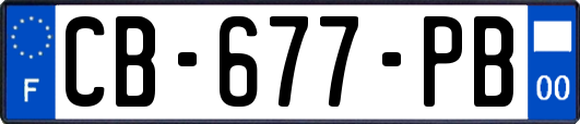 CB-677-PB