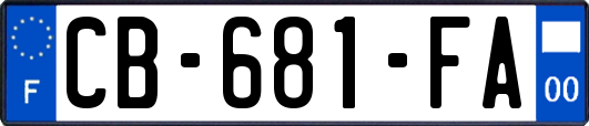 CB-681-FA