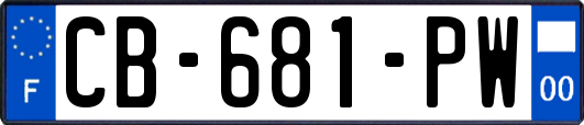 CB-681-PW