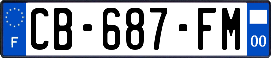 CB-687-FM