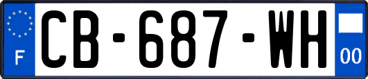 CB-687-WH