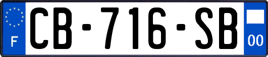 CB-716-SB