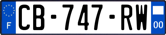 CB-747-RW
