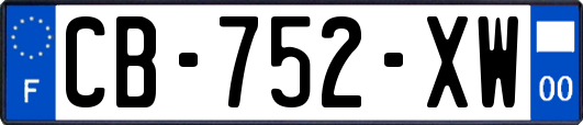 CB-752-XW