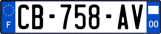 CB-758-AV