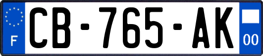 CB-765-AK