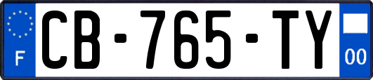 CB-765-TY