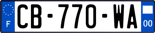CB-770-WA