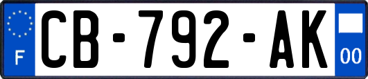 CB-792-AK