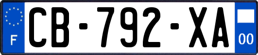 CB-792-XA