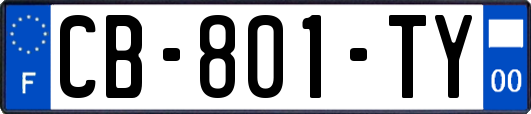 CB-801-TY