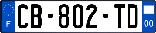 CB-802-TD