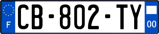 CB-802-TY