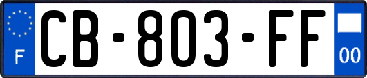 CB-803-FF