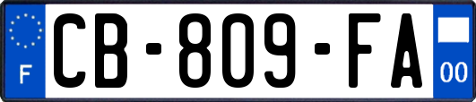 CB-809-FA