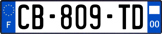 CB-809-TD