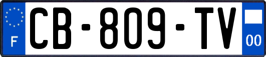 CB-809-TV