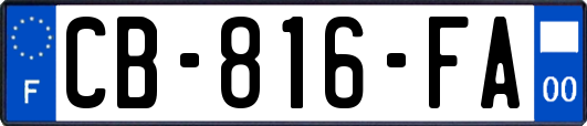 CB-816-FA