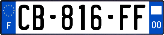 CB-816-FF