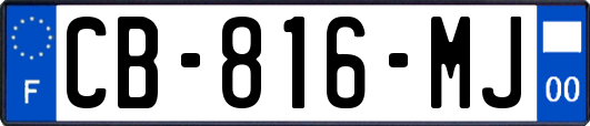 CB-816-MJ