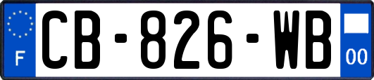 CB-826-WB