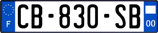 CB-830-SB