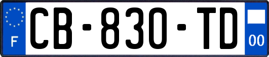 CB-830-TD