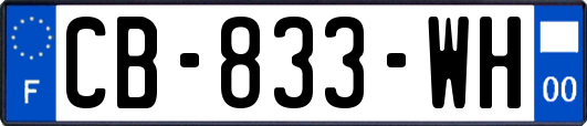 CB-833-WH