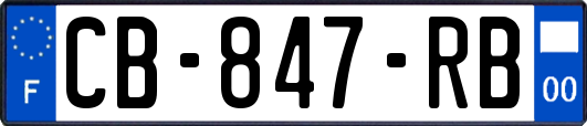 CB-847-RB