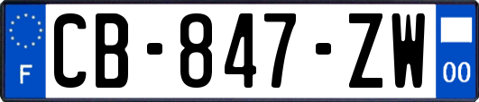 CB-847-ZW