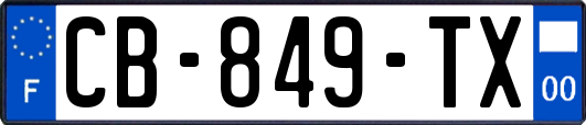 CB-849-TX