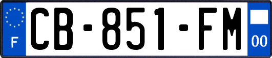 CB-851-FM