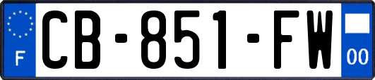 CB-851-FW