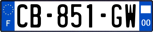 CB-851-GW