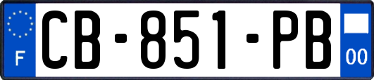 CB-851-PB