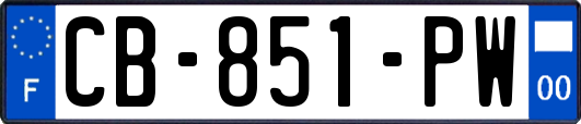 CB-851-PW