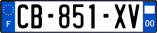 CB-851-XV
